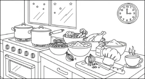 coloriage Ramadan updated à imprimer pour enfant de 3 ans