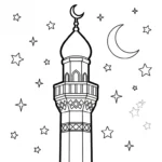 coloriage Ramadan updated educatif pour enfant