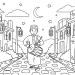 imprimer coloriage Ramadan updated gratuit
