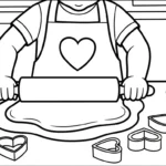 coloriage Saint Valentin updated à imprimer pour enfants