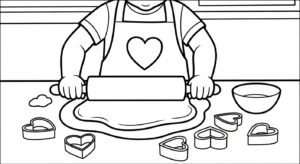 coloriage Saint Valentin updated à imprimer pour enfants