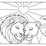 coloriage Saint Valentin updated à imprimer pour enfant de 9 ans