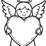 coloriage Saint Valentin updated à imprimer pdf