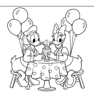 coloriage Saint Valentin updated à imprimer pdf