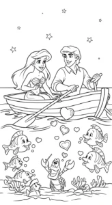 imprimer coloriage Saint Valentin updated