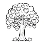 coloriage Saint Valentin updated à imprimer pour enfants