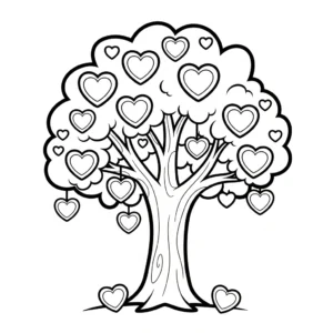 coloriage Saint Valentin updated à imprimer pour enfants