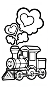 coloriage Saint Valentin updated pour enfant de 2 ans
