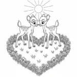 coloriage Saint Valentin updated a colorier en ligne