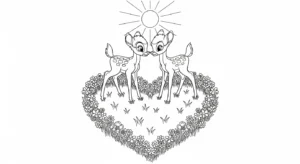 coloriage Saint Valentin updated a colorier en ligne