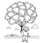 coloriage Saint Valentin updated gratuit en ligne