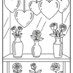 coloriage Saint Valentin updated a imprimer