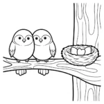 image pour coloriage Saint Valentin updated enfant