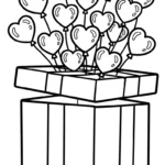 coloriage Saint Valentin updated a imprimer pour enfant de 4 ans