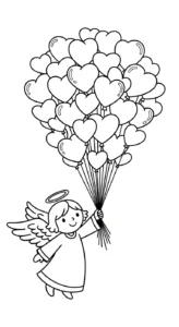 coloriage Saint Valentin updated à imprimer gratuitement pdf