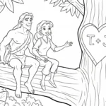 coloriage Saint Valentin updated à imprimer pour enfant de 12 ans
