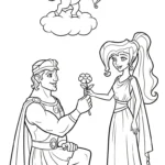 coloriage Saint Valentin updated à imprimer pour enfant de 8 ans