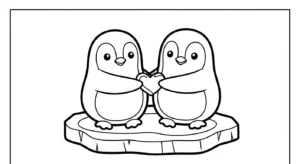 image de coloriage Saint Valentin updated pour enfant