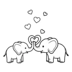 a imprimer coloriage Saint Valentin updated gratuit