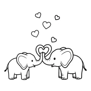 a imprimer coloriage Saint Valentin updated gratuit