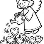 coloriage Saint Valentin updated a imprimer gratuitement