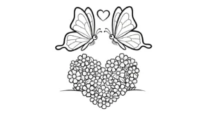 coloriage Saint Valentin updated pour enfant de 3 ans