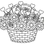 coloriage Saint Valentin updated pour enfant de 3 ans