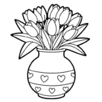 coloriage Saint Valentin updated gratuit pour enfants