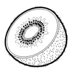 coloriage kiwi a colorier en ligne