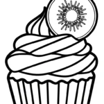 coloriage kiwi à imprimer gratuit