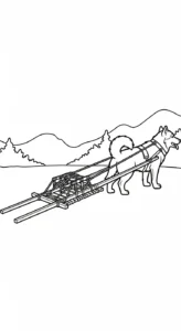 coloriage Amérindiens pour enfant de à imprimer