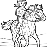 coloriage Amérindiens a dessiner et imprimer