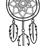 coloriage Amérindiens à imprimer pour enfant de 7 ans