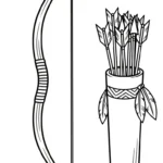 coloriage Amérindiens et apprentissage