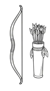 coloriage Amérindiens et apprentissage