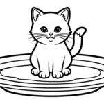 coloriage Chaton pour enfant de 8 ans
