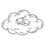 coloriage Chaton a imprimer pour enfant de 4 ans
