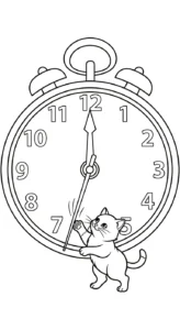 coloriage Chaton gratuit a imprimer