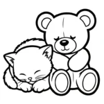 coloriage Chaton pour primaire
