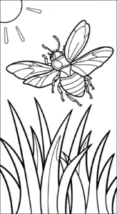 coloriage Coleoptera pour enfants