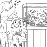 coloriage Dentiste gratuit à imprimer