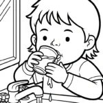 coloriage Dentiste a imprimer gratuit