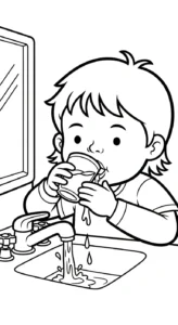 coloriage Dentiste a imprimer gratuit