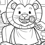 télécharger coloriage Dentiste gratuit
