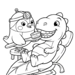 coloriage Dentiste a colorier en ligne gratuitement