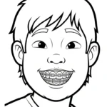 imprimer coloriage Dentiste gratuit