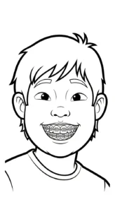 imprimer coloriage Dentiste gratuit
