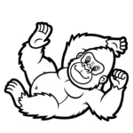 coloriage Gorille et dessins
