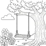 coloriage Jardin a dessiner en ligne