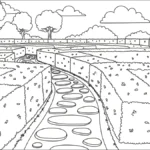 télécharger coloriage Jardin gratuit